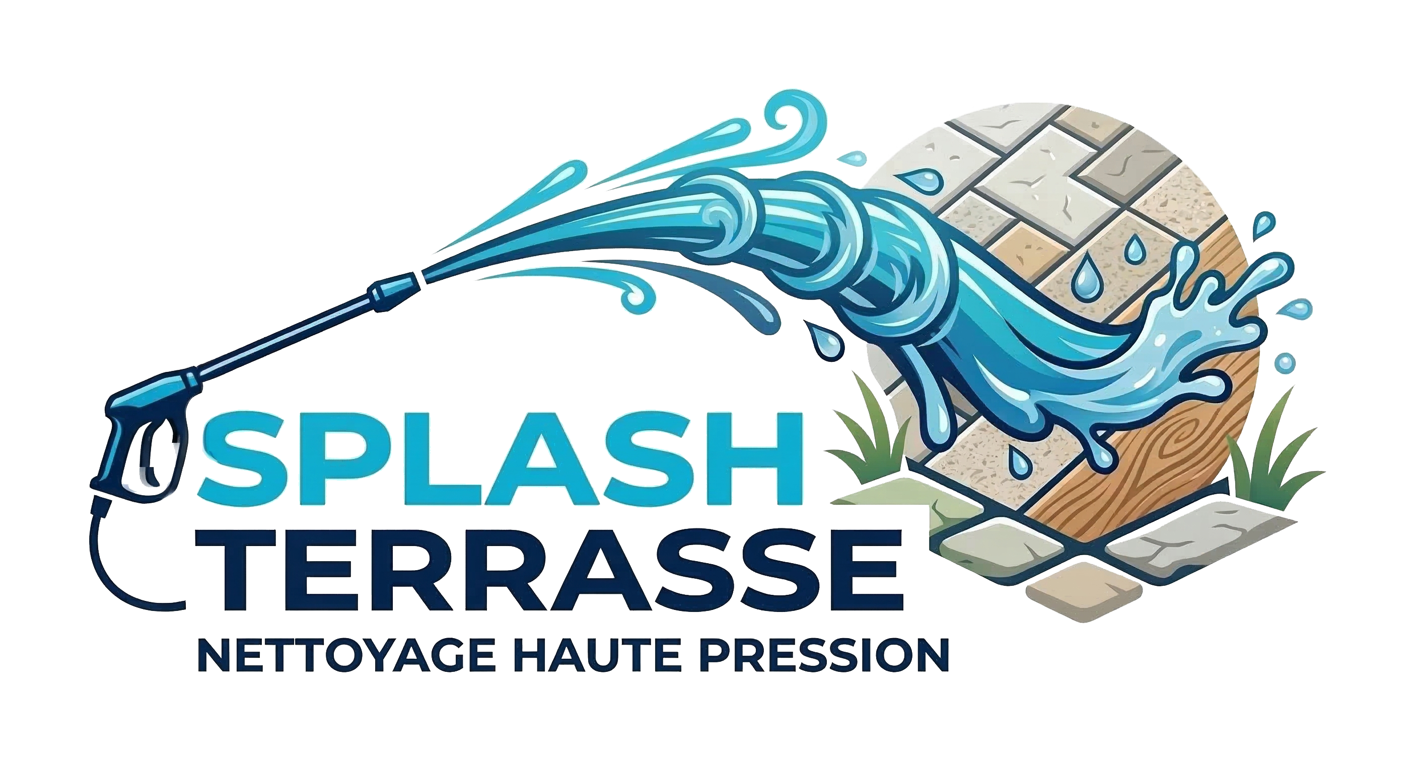 Logo Splash Terrasse – Nettoyage haute pression